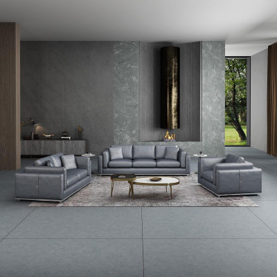 Sofa set 3 1 seater design bank gestoffeerde banken modern setgroep
