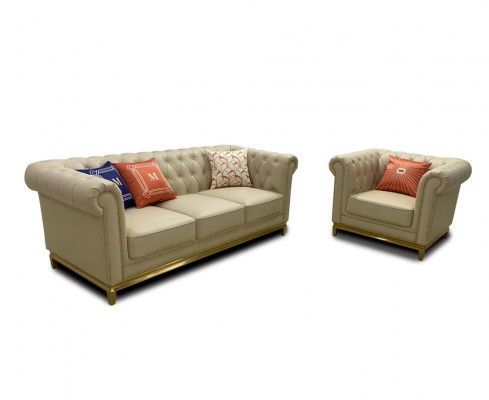 Klassieke luxe Chesterfield 3+2+1 zits bankstel set gestoffeerd meubilair bankstellen bankstellen Nieuw
