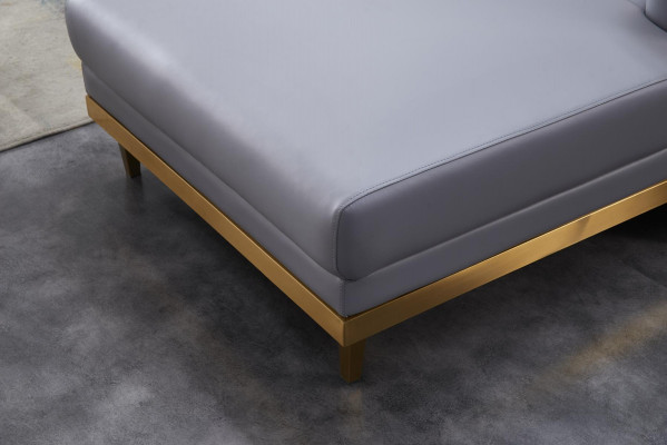 Woonlandschap hoekbank L-vorm bank stoel bekleding set suite bank luxe meubelen