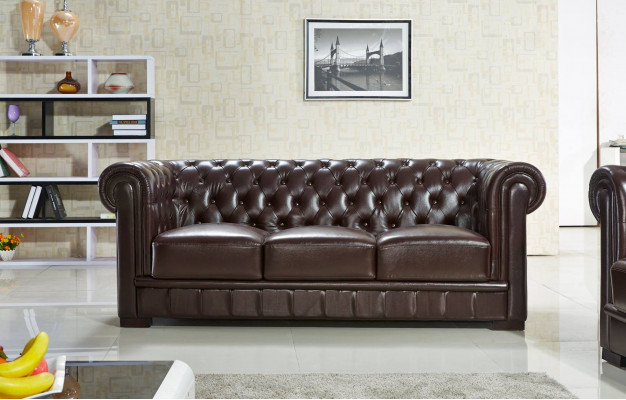Bankstel 3-zits set bank stoffering bank leer relax woonkamerset