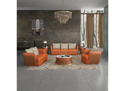 Leren bank bank woonlandschap 3 2 1 zits bankstel design modern bank banken