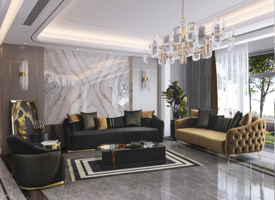 Fauteuil Club lounge Designer leunstoel bank 1-zits tv-stof bekleding nieuw