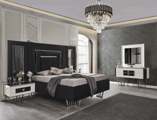 Luxe dressoir dressoir spiegel 2-delige dressoir slaapkamer design meubels.