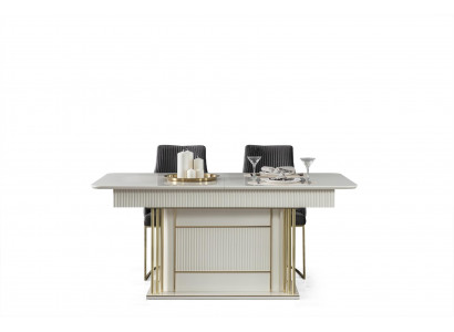 Luxe tafels metalen eettafel ontwerp tafel Italiaanse meubels eetkamer