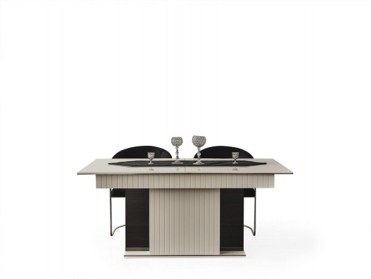 Eettafel wit moderne eetkamer mooie keuken houten tafels design luxe hout