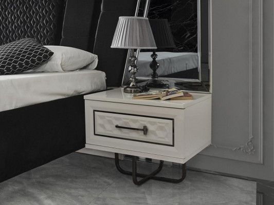 Slaapkamer meubelen Bed Nachtkastjes Kledingkast Kast Bedden 4-delig