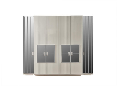 Kledingkast Kast Luxe Houten Kasten Design Meubels Slaapkamer Wit Nieuw