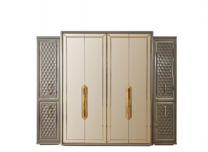 Kledingkasten Slaapkamer Luxe kledingkast Kast Hout Moderne meubels