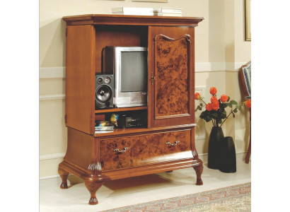 tv-kast Muur tv-kast Verborgen tv met deuren rtv dressoir Hout