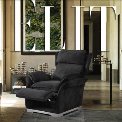Tv-stoel multifunctionele relax in Italiaanse stijl Moderne bekleding Nieuw