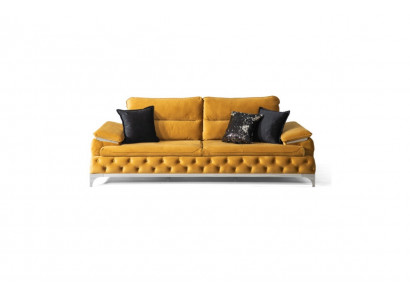 Sofa 3 zits Stof bankstellen Bank Polster luxe meubels Moderne driezits Nieuw