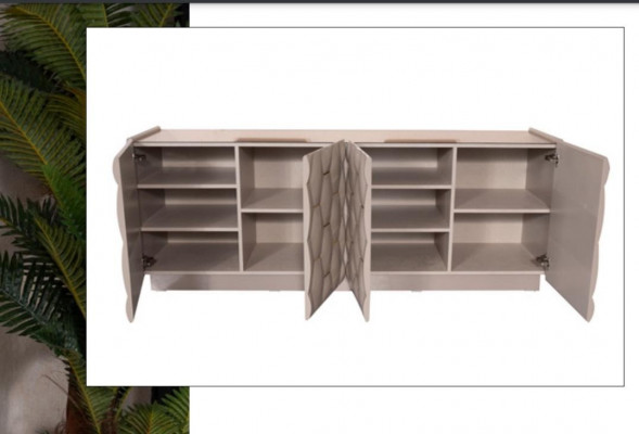 Laag dressoir Italiaanse meubels Nieuwe dressoircommode Ontwerp meubilair