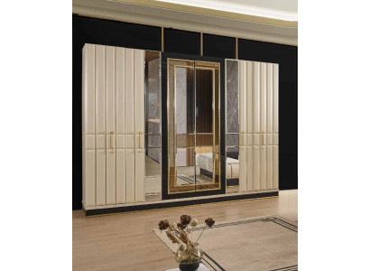 Kledingkast Spiegel Luxe Kast Slaapkamer Meubels Kasten