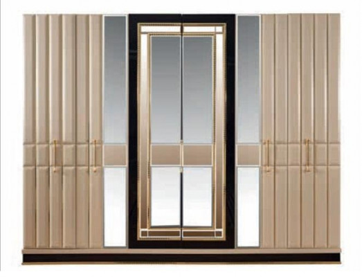Kledingkast Spiegel Luxe Kast Slaapkamer Meubels Kasten