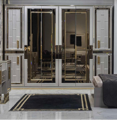 Kledingkast Kast Hoogglans Kasten Glanzende Meubels Luxe Glitter