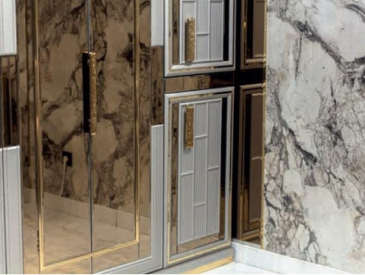 Kledingkast Kast Hoogglans Kasten Glanzende Meubels Luxe Glitter