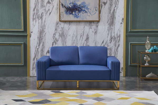 Sofaset van 3+2-zits Designer Gestoffeerde Bankstel Moderne banken
