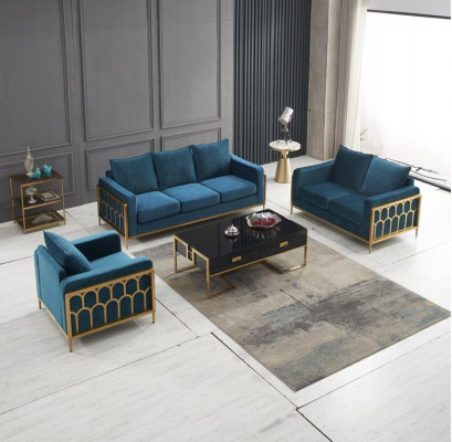 Woonkamer Design Bankstel 3+2+1 Zit Moderne Bankstel Set
