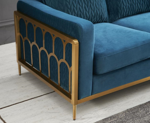 Fauteuil Club Lounge Ontwerper Stoel Rugleuning Sofa 1-Zits TV Nieuw