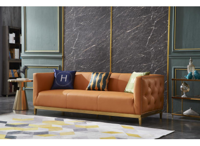 Designerbank 3-zits Moderne Bank Beklede Banken Designbank Driepersoons