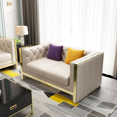 Bankstel 3+2+1 zits set Designbank Beklede banken Bank Modern Luxe