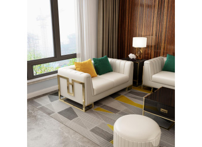 Ontwerp tweezitsbanken bank bekleding moderne banken decor bank 2 zits