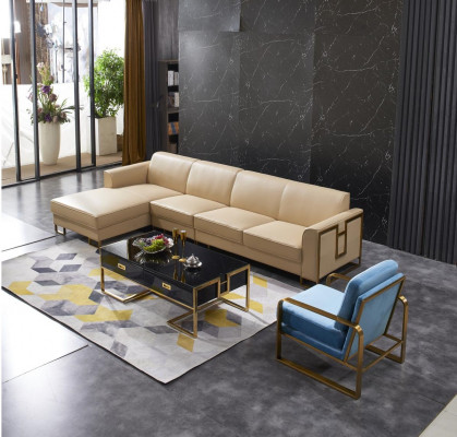 Ontwerp bank bank hoekbank voetenbank stoffering set woonlandschap