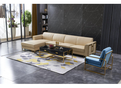 Woonlandschap L Vorm Hoekbank Bank Ontwerp Bekledingsset Bank Hoek