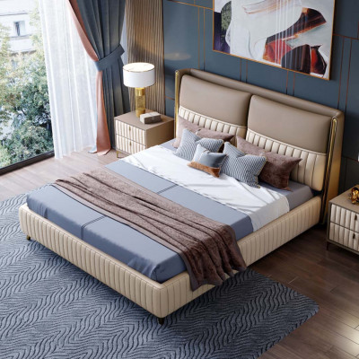 Tweepersoonsbed Bed Huwelijk Bed Ontwerp Luxe Bedden Moderne Stijl nieuw 180x200cm!