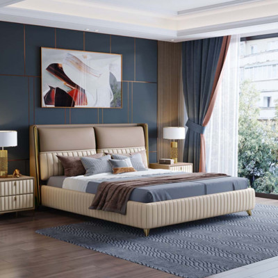 Tweepersoonsbed Bed Huwelijk Bed Ontwerp Luxe Bedden Moderne Stijl nieuw 180x200cm!