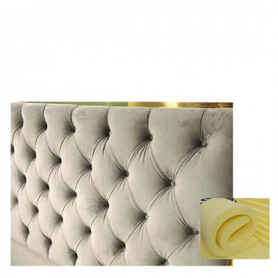 Klassieke Engelse stijl bed tweepersoons textiel Chesterfield bedden 180x200cm