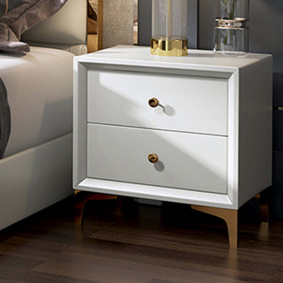 Bed Slaapkamer Set Design Meubels Luxe Decoratie Bedden 2x Nachtkastje 3-delig