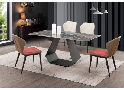 Volledige set eettafel 4x stoelen eetkamerset eetgroep tafels tafel