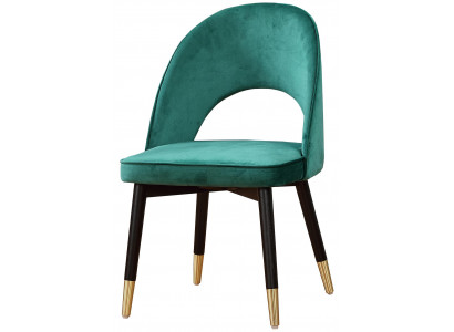 Moderne fauteuil stoel 1x eetkamer lounge gestoffeerde stoel textiel zitplaats nieuw
