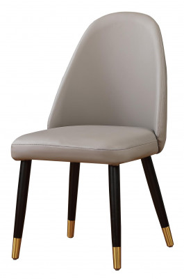 Onvergelijkbare stoel in grijs voor eetkamer in moderne stijl.