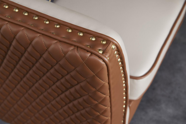 Fauteuil Club Lounge Designer Armleuning Stoel Gestoffeerde Bank 1-zits Bank Nieuw