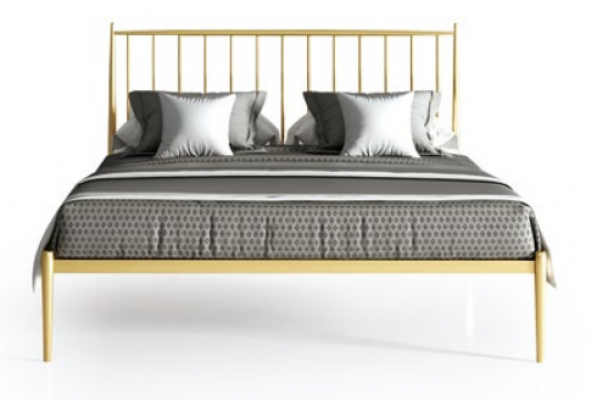 Italiaans lederen designmeubilair bed tweepersoons slaapkamer 180x200cm