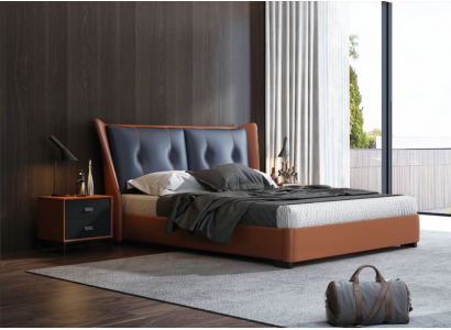 Italiaans designermeubilair bed tweepersoons slaapkamer 180x200 cm Nieuw