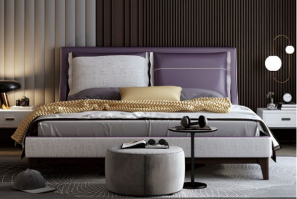 Ontwerper Italiaanse meubels Bed Dubbele Slaapkamer 180x200cm Bedden