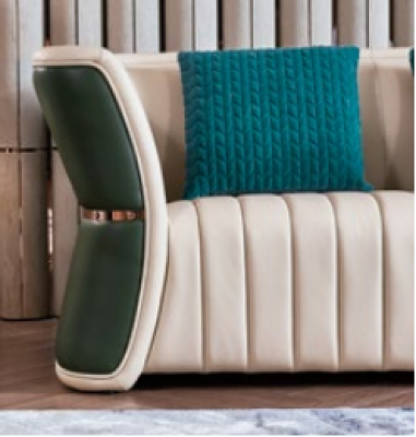 Compleet set bankstel 3+2+1+1 zitter design bank bankstel.