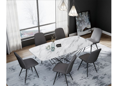 Ontwerp tafel Eettafel Metalen tafels Kantoor Vergaderzaal Eetkamer Eetgedeelte