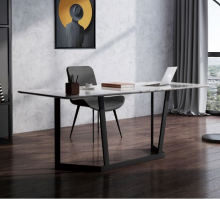 Italiaanse stijl meubels bureau roestvrijstalen design tafels luxe tafel