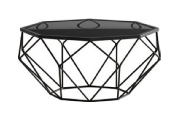 Ontwerp salontafel met bijzettafel, 2-delig set. Roestvrijstalen tafel banktafels.