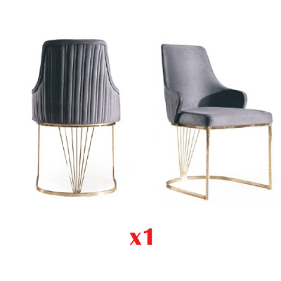Eetkamer armstoel Italiaanse stijl gestoffeerde luxe stoel stoelen woonkamer