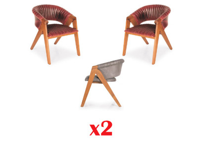 Keuken Eetkamer Nieuwe Set Stoelen 2x Stoelgroep Set