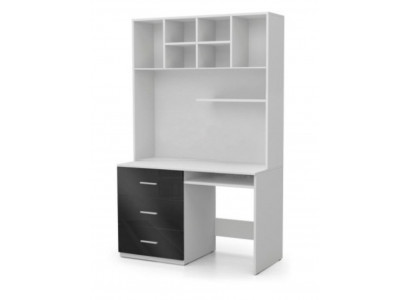 Schrijfzwarte tafel voor kantoor kinderkamer jeugdkamer tafels Nieuw hoogglans