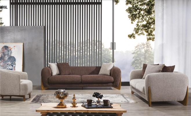 Bankstel 3-zits woonkamer luxe ontwerp Italiaanse stijl meubels modern