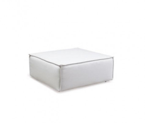 Poef Wit Woonkamer Elegant Meubel Luxe Design Italiaanse Stijl