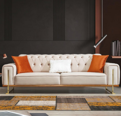 Luxe meubelen in Amerikaanse stijl Chesterfield bankstel bank Multicolor sofa