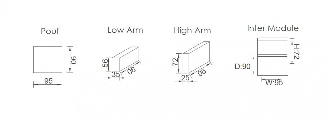 Hoekbank Blauw Woonkamer Elegante Woonhoek Design Meubels Hoekbank